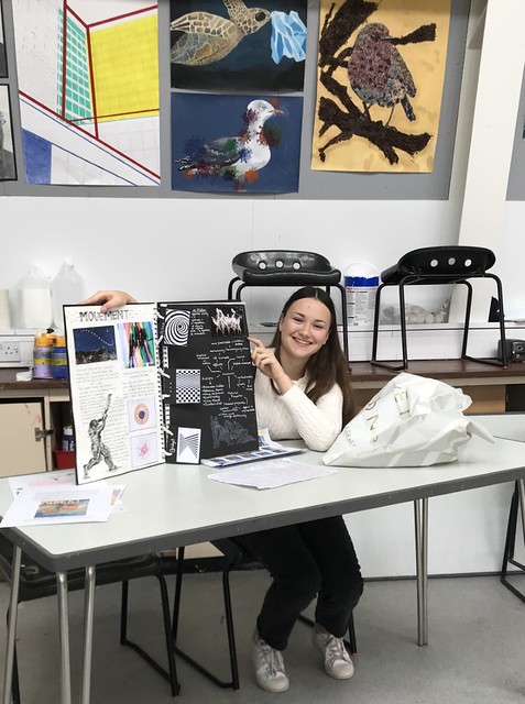 Year 10 Art in School