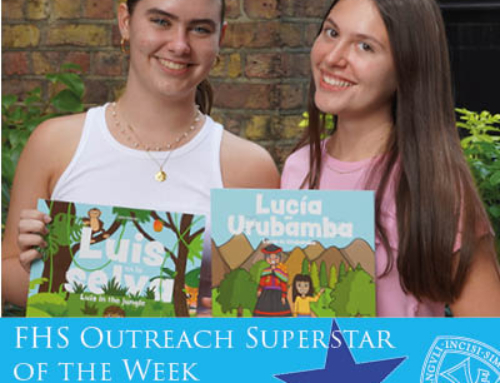 Outreach Superstar of the Week: Gaia and Mary, Upper Sixth