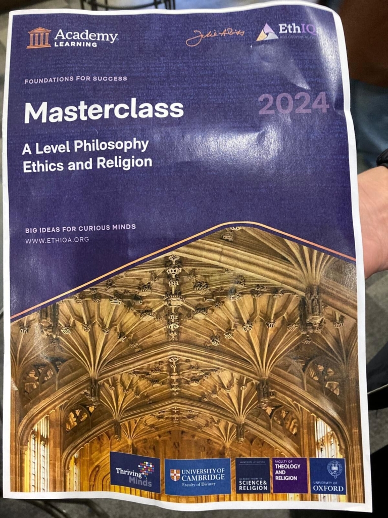 Sixth Form Philosophy Masterclass (3)