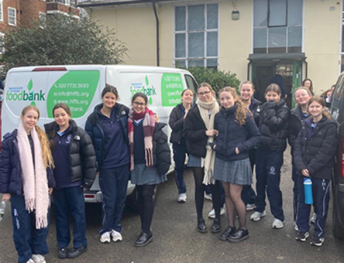 Year 9 & 10 Charity Reps Visit Hammersmith & Fulham Foodbank
