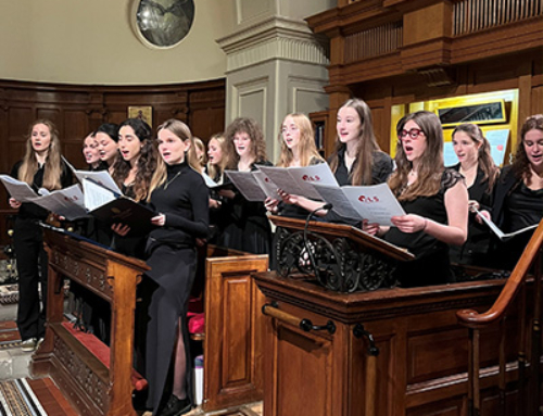 Sixth Form Choir Performs at KLS Carol Service