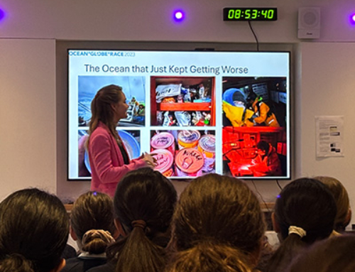 Ocean Globe Race Wellbeing Talk by Aurora Sillars